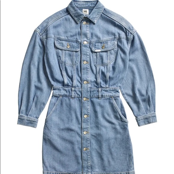 H&M Dresses & Skirts - New 💫 Lee x H&M Lyocell-blend denim dress